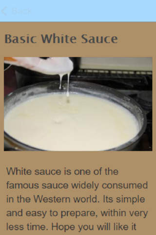 How To Make White Sauce screenshot 2