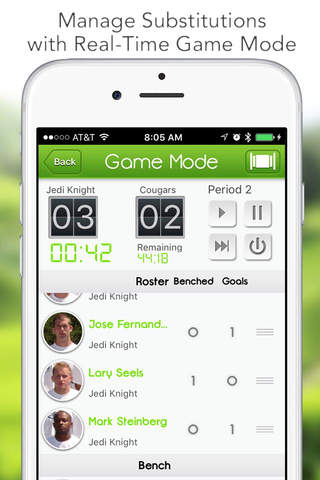 iGrade for Baseball Coach (Scoring, Lineup, Notes) screenshot 4