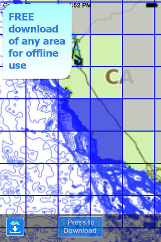 Aqua Map California - GPS Offline Nautical Charts screenshot 4