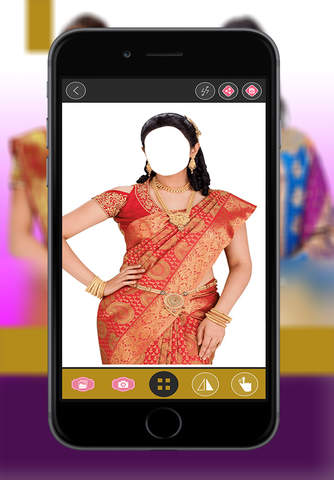 Indian Woman Dress Photo Suit screenshot 3