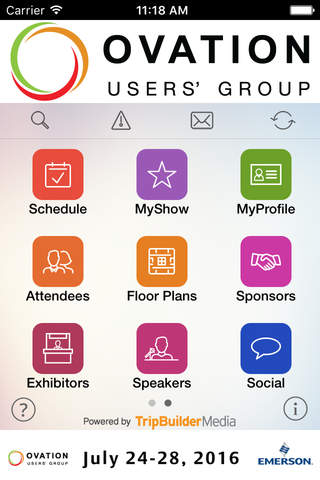 Ovation Users’ Group Conf 2016 screenshot 2
