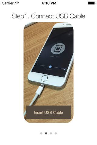 Theft Lock - lightning cable for anti-theft alarm screenshot 2