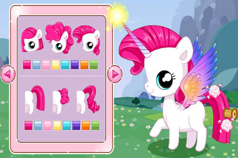 Pet Stars Care 4 - Magic Paradise/Cute Pony Makeup And SPA screenshot 3