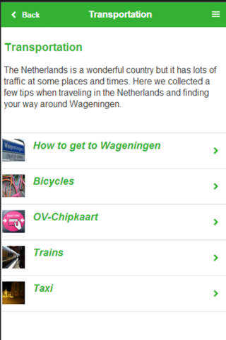 Welcome to Wageningen App screenshot 2