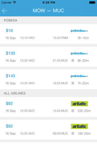 Pobeda | Cheap flights to Low-cost Airlines. Best price tickets in Moscow, Sochi, Milan, Barcelona etc. Cheap Airfare. screenshot 3
