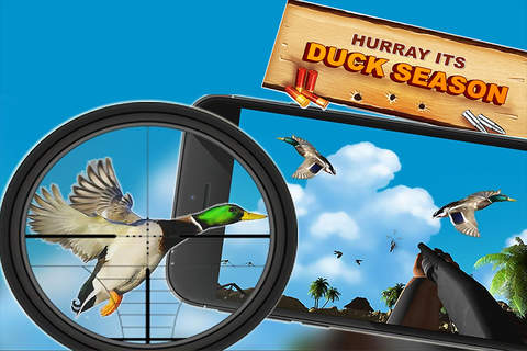2016 Duck bird hunter Adventure : Animal trophy hunting Sniper shooter Games screenshot 3