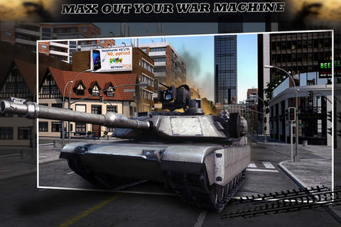 War of Big Iron Tank hero- Brave Army force warzone warriors screenshot 4