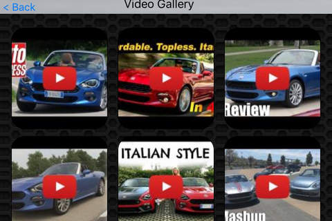 Fiat 124 Spider Premium | Watch and learn with visual galleries screenshot 3