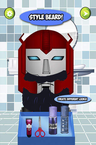 Shave Me Game Express for Kids: Transformers Version screenshot 3