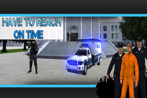 Police Van Prisoner Delivery 3D screenshot 4