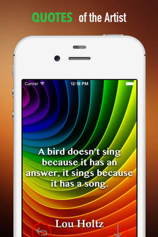 Rainbow Wallpapers HD: Quotes Backgrounds with Art Pictures screenshot 4