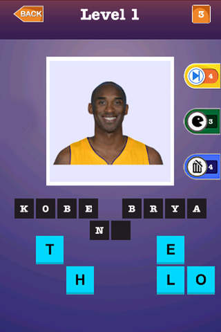 Basket Quiz Pro - Find Who Are The Basketball Players screenshot 2