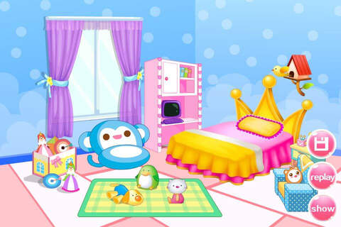 Princess Doll House – Fantasy Girly Room Decoration Salon Game screenshot 4