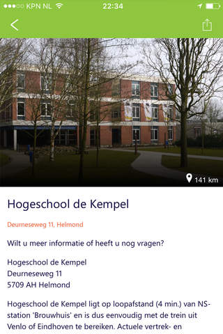 Hogeschool de Kempel (PABO) screenshot 2
