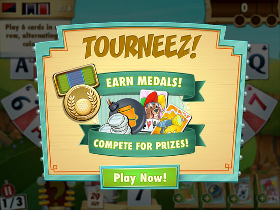 Screenshots of Fairway Solitaire Blast for iPad