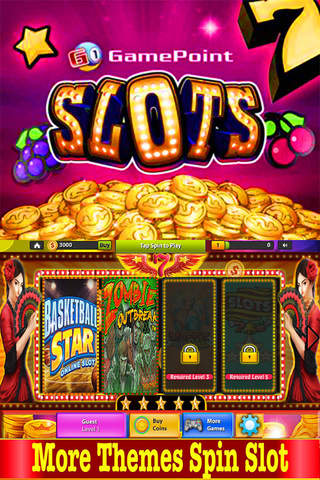 Hot Slots: Of basketball Spin Zombies screenshot 2