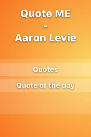 Quote Me - Aaron Levie : With Daily Quotes screenshot 2