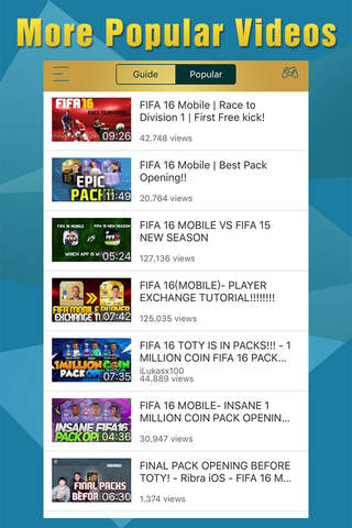Cheats for FIFA 16 Ultimate Team (15) screenshot 3