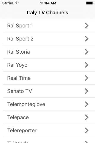 Italy TV Channels screenshot 3