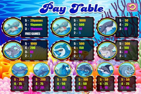 Super Hungry Tiger Shark Slots Pro Way to Play Grand Casino and More screenshot 4