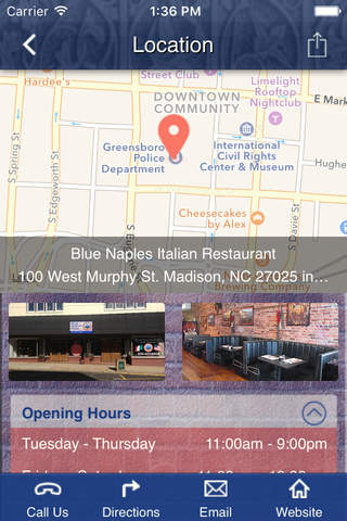 Blue Naples Italian Restaurant screenshot 3