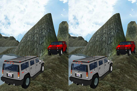 VR 4x4 Extreme Jeep Wrangler Hill Station Drive: 3D Offroad Driving Experience Simulator 2016 Free screenshot 3