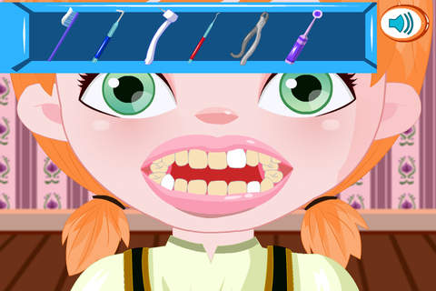 小公主苏菲亚看牙医 - 儿童女生爱玩好玩的经营3d医生游戏大全免费app screenshot 4