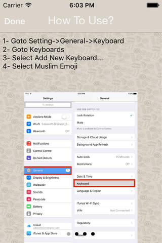 Islamic Muslim Emoji screenshot 2