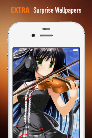 Anime with Musical Instruments Wallpapers HD: Quotes Backgrounds with Art Pictures screenshot 3