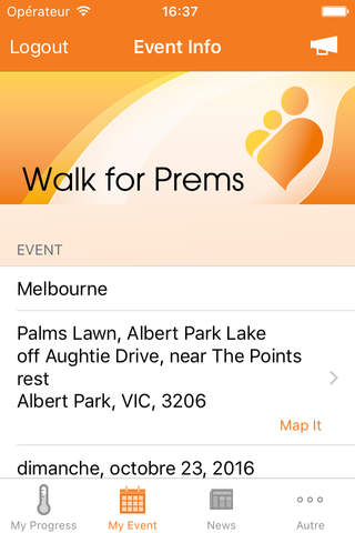 Walk for Prems screenshot 3