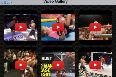 Cage Fighting Photos and Video Galleries screenshot 2