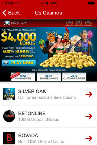 Canada Casino - Canadian Casino Guide for Online Casinos screenshot 4