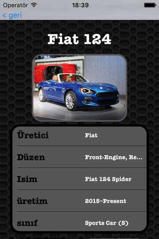 Fiat 124 Spider FREE | Watch and  learn with visual galleries screenshot 2