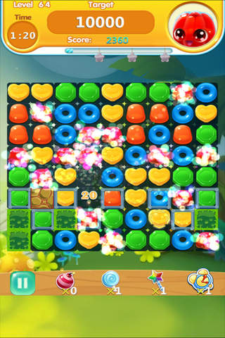 Jelly Blast Candy Mania - Fun Soda Sugar Mania,Match 3 Puzzle Crush Game screenshot 2