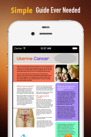 Uterine Cancer:Diet,News and Cancer screenshot 2