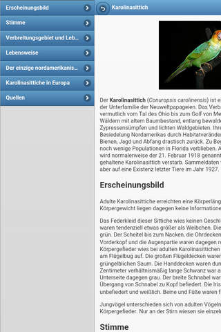 Directory of parrots screenshot 3