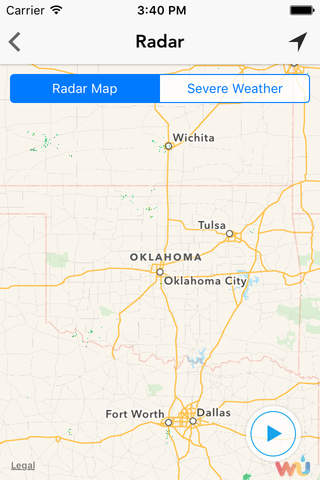 OKCwx Oklahoma City Weather Forecast Traffic Radar screenshot 2