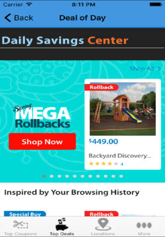 Coupons and Savings Catcher for Discount Super Stores screenshot 3