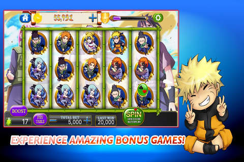 Chibi Amine Poker Game: Top Fun Simulation Slot Casino, Fortune Play Poker Style screenshot 3