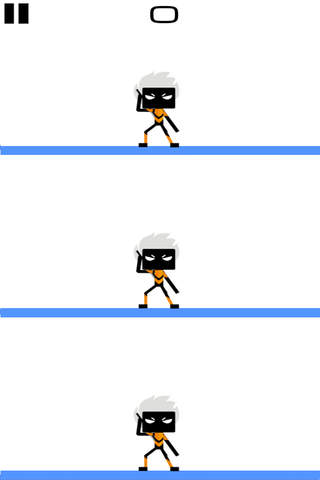 Stickman Ninja - Free Awesome Endless screenshot 3