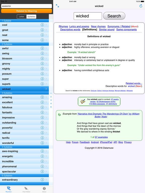 Rhymezone Windows App At Michael Maher Blog