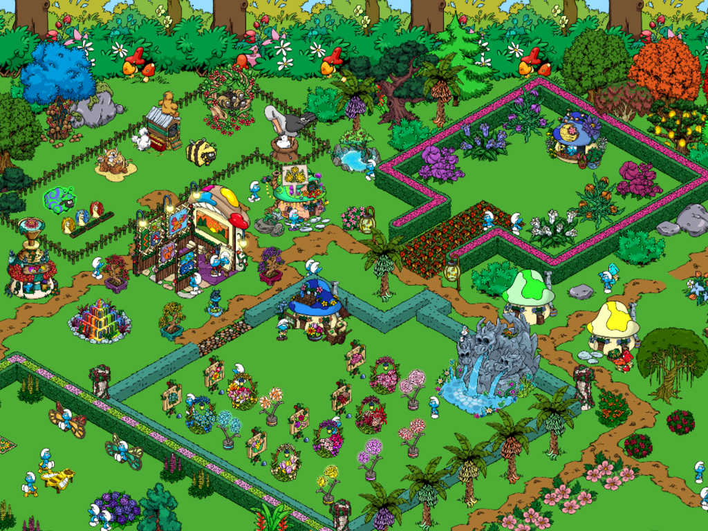 smurfs village game center