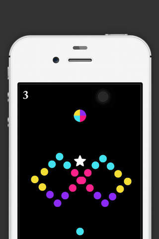 Drop Out Ball: All Switch Color Trio on Switchy Sides Slip Away screenshot 2