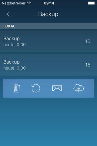 Backup Pro Advanced - My Contacts Backup Assistant screenshot 3