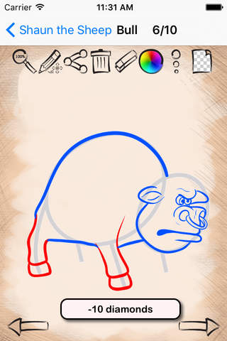 Let's Draw for Shaun the Sheep screenshot 3