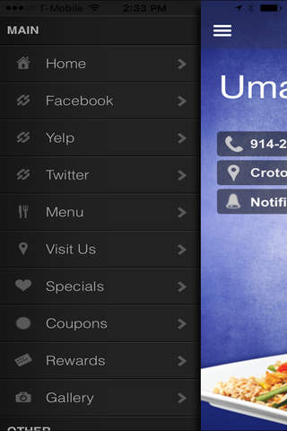 Umami Café screenshot 2