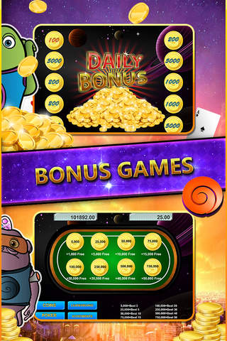 Slot Machine & Poker Mega Casino “ Home Cartoon Slots Edition ” Free screenshot 3