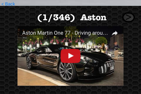 Best Cars Collection for Aston Martin One-77 Photos and Videos screenshot 4