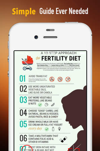 Fertility for Beginners:The Fertility Diet and Health Plan screenshot 2