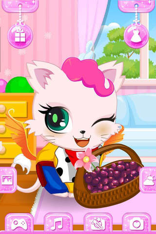 Princess Pet Cat - Cute Makeup Salon,Kids Free Games screenshot 4